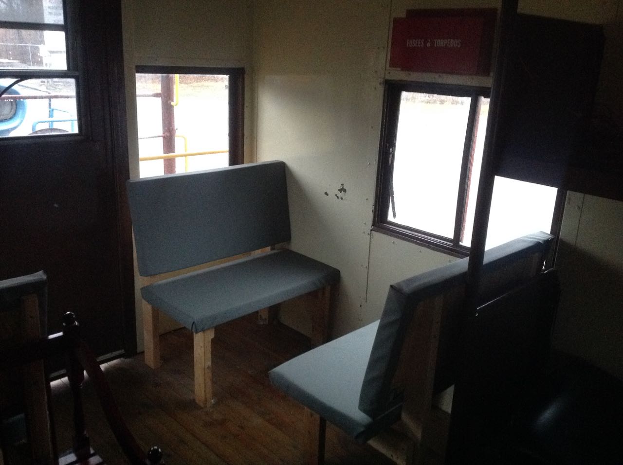 Wide view of seat group A